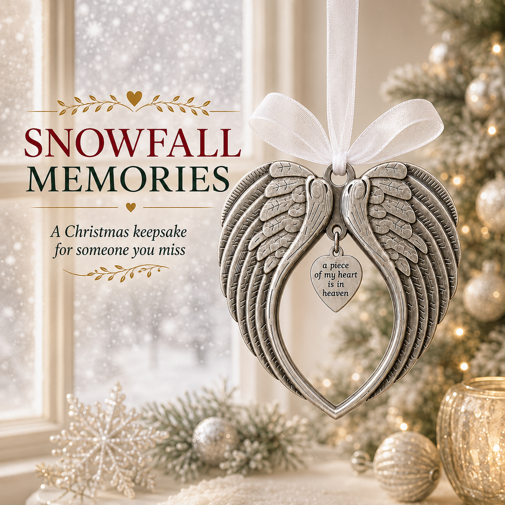 Angel Wings Memorial Ornament