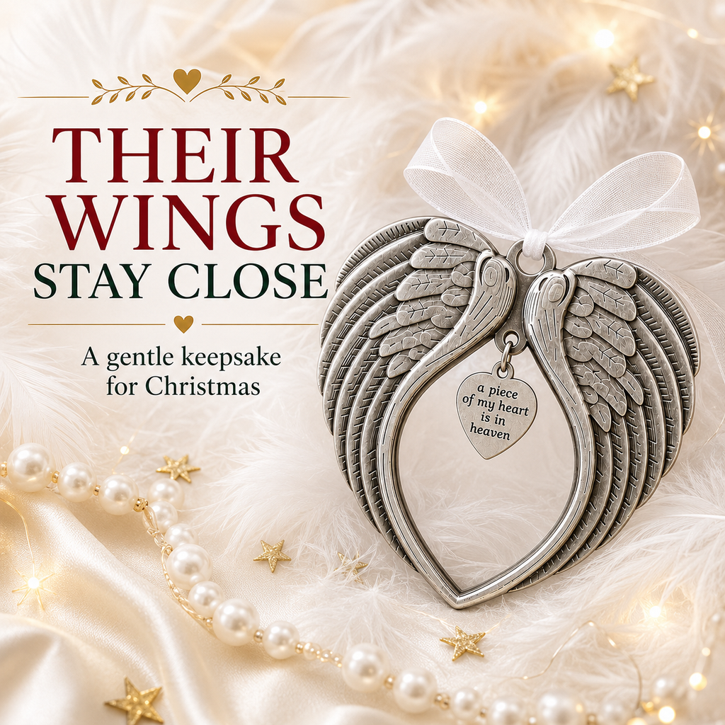 Angel Wings Memorial Ornament