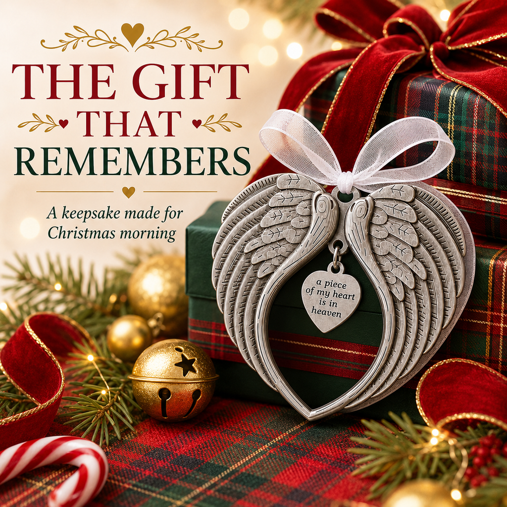 Angel Wings Memorial Ornament