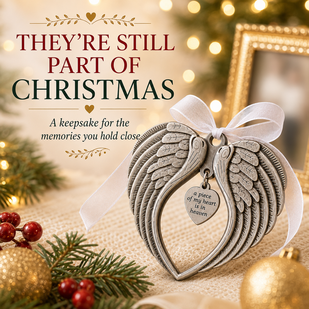 Angel Wings Memorial Ornament