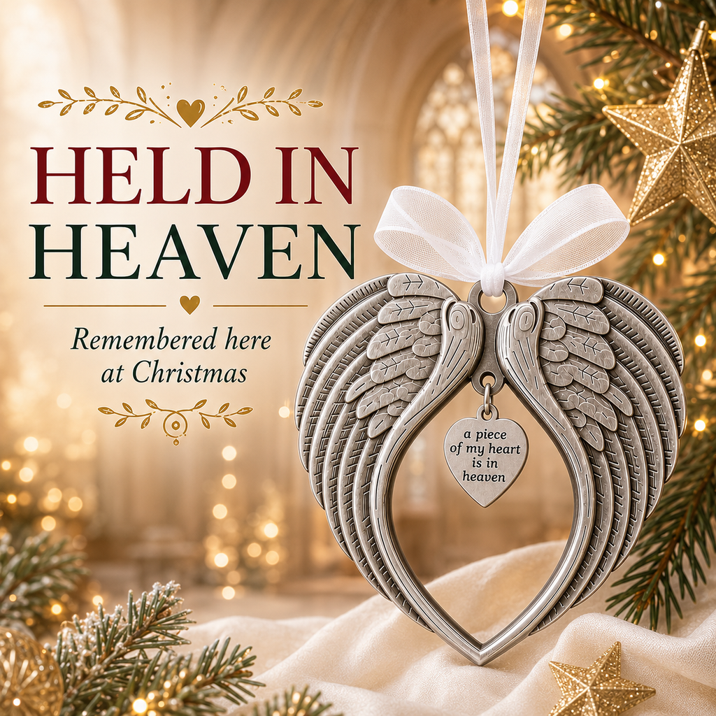 Angel Wings Memorial Ornament