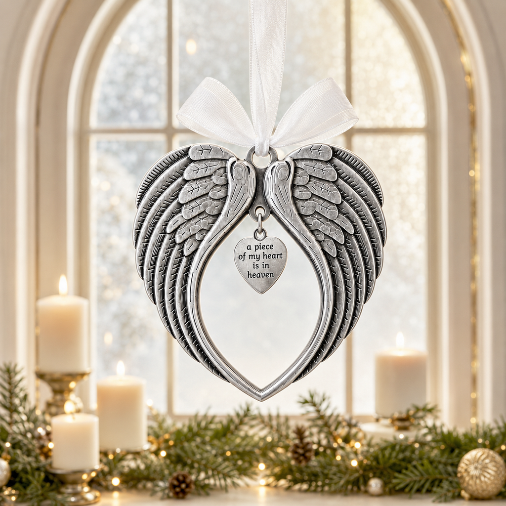 Angel Wings Memorial Ornament