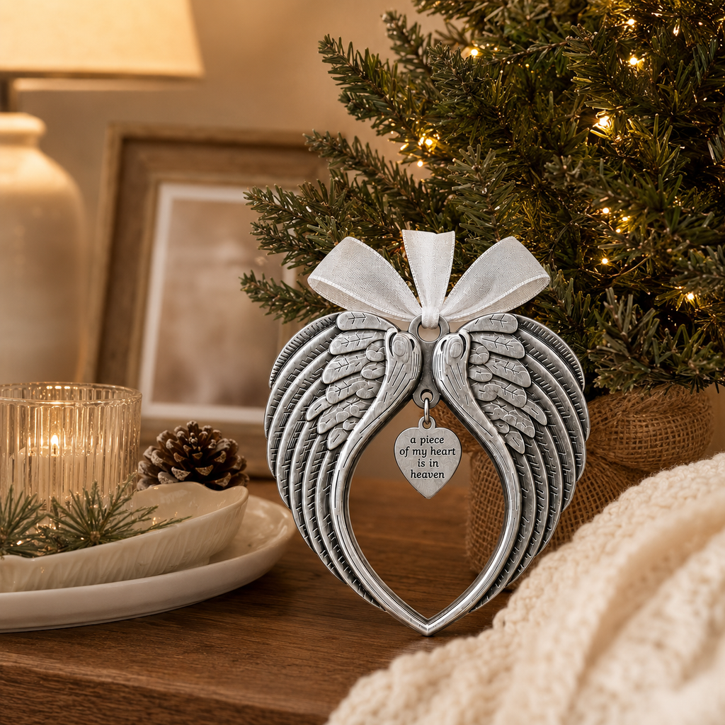Angel Wings Memorial Ornament