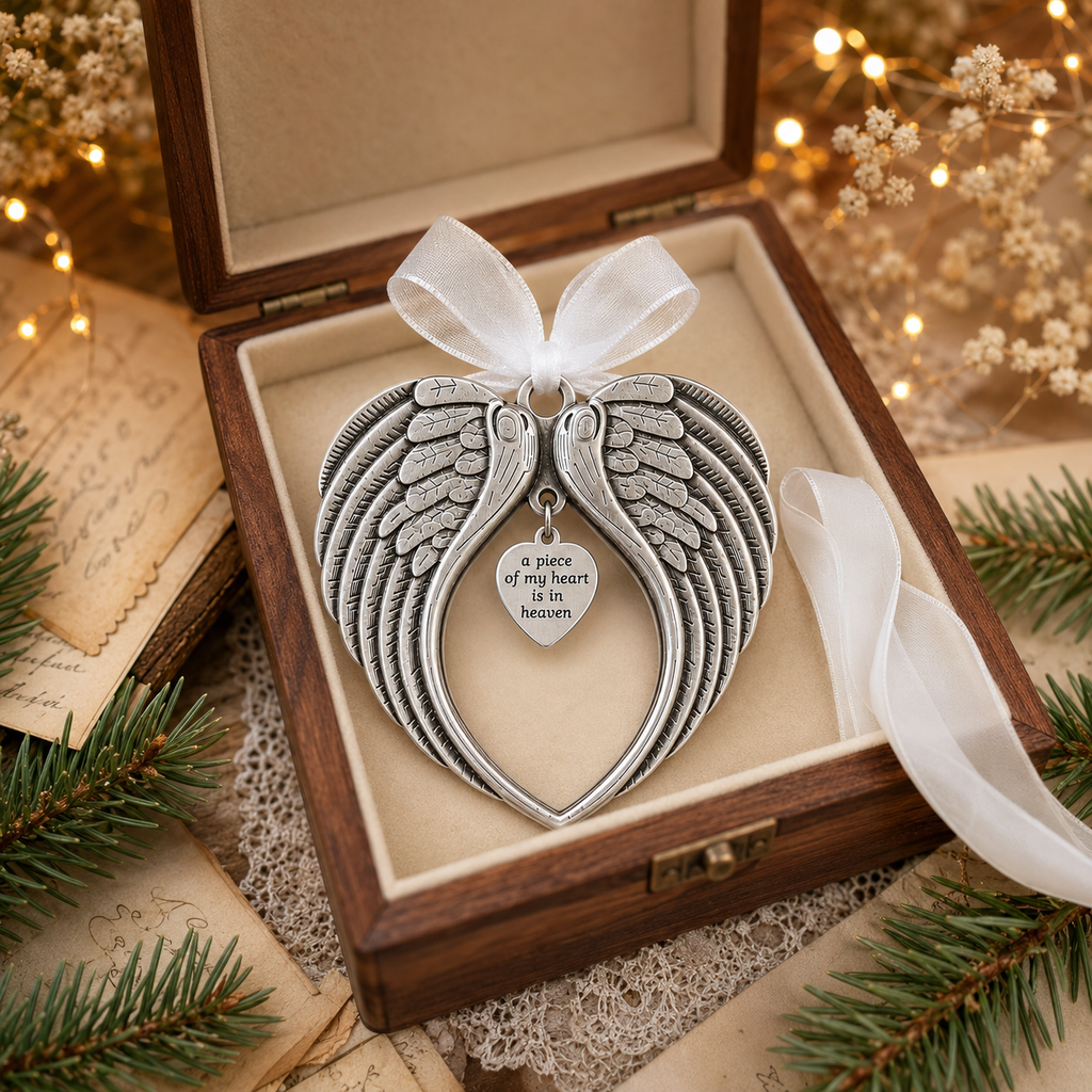 Angel Wings Memorial Ornament