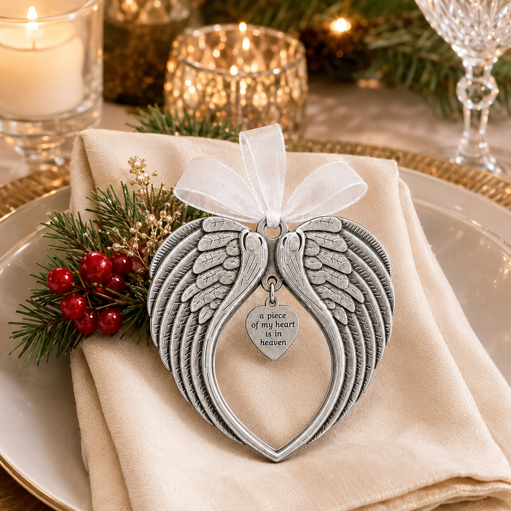 Angel Wings Memorial Ornament