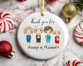 Golden Girls Christmas Ornament, Funny Best Friend Gift, Squad Gift, Custom Ornament, Sophia Rose Blanche Dorothy, Funniest Gift | Holiday Gift | Keepsake – Christmas Ornament by K9King