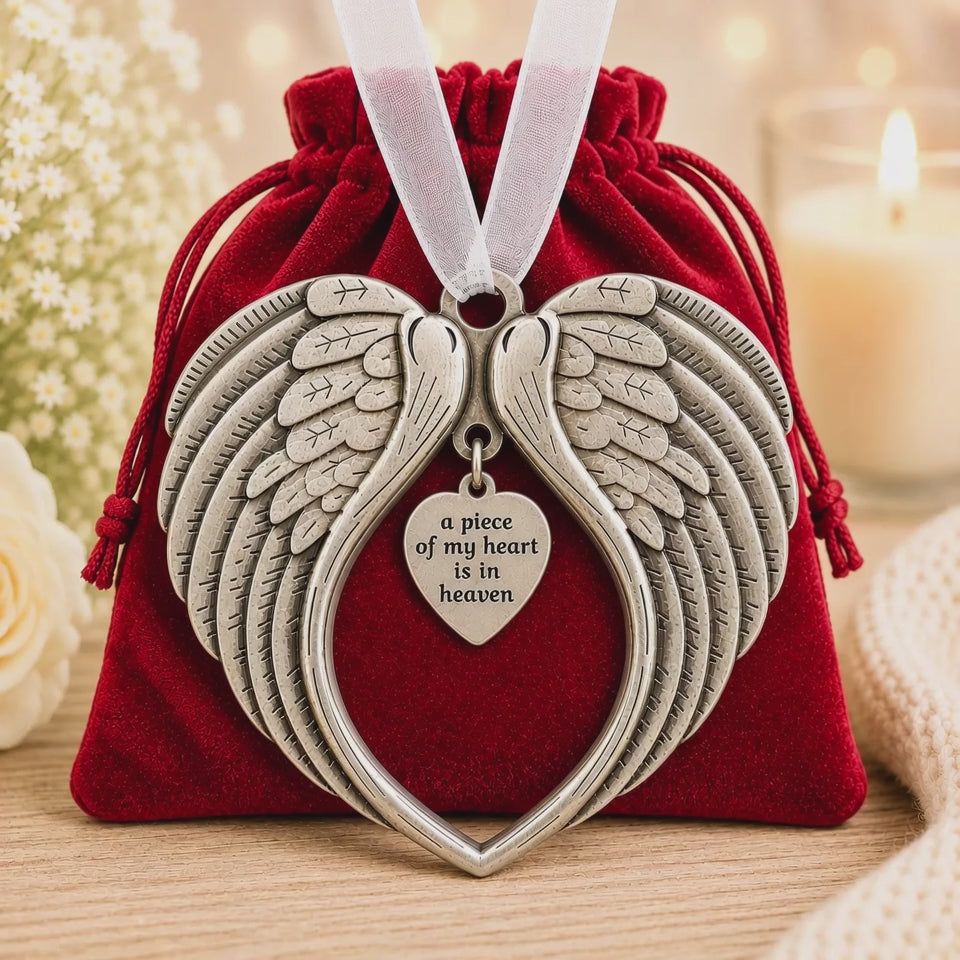 Angel Wings Memorial Ornament